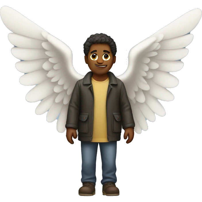 a man with a wings  emoji