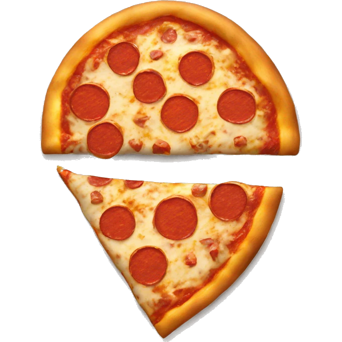 Une pizza  emoji