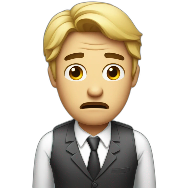 StressOfficeManAnnoyed emoji