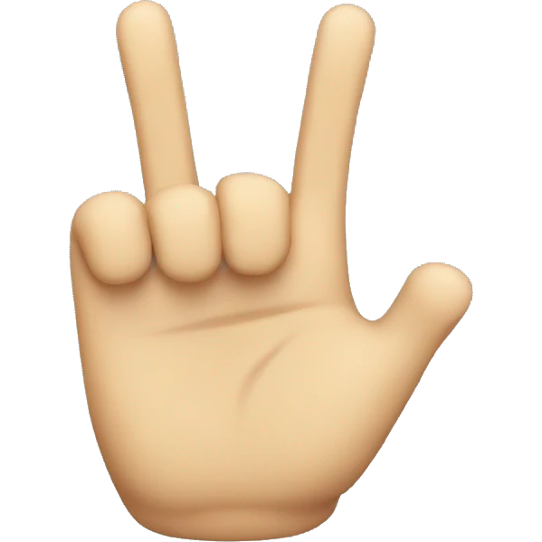 happy emoji with slay fingers emoji