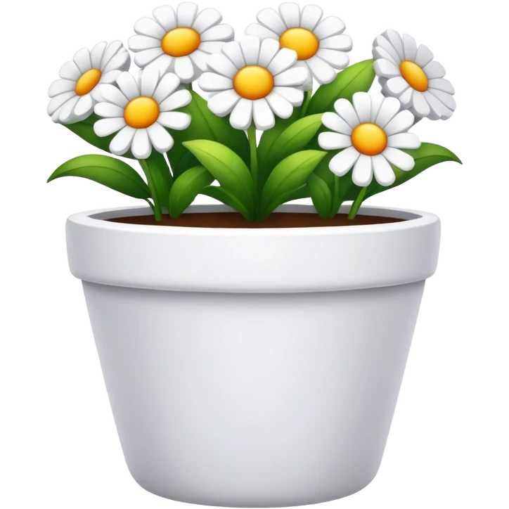 Wc flower pot emoji