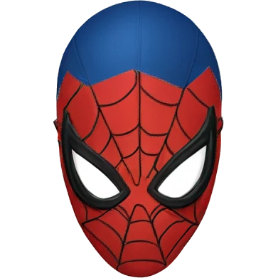 Spider man mask emoji