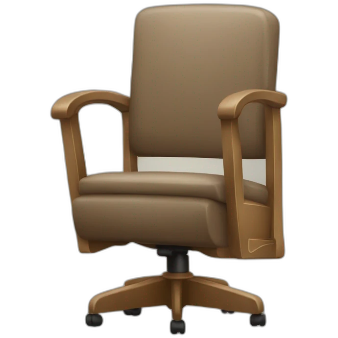 a bank that stores chairs  emoji