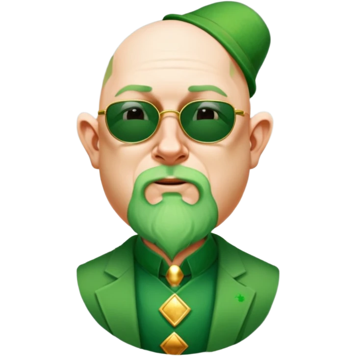 Sad Leprechaun emoji