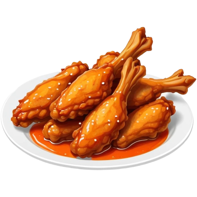 spicy wings  emoji