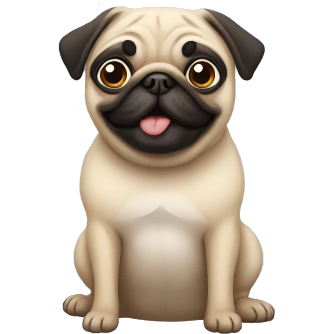Pug emoji