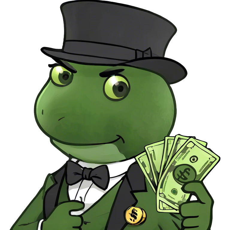 Richie rich holding gun and money bag emoji