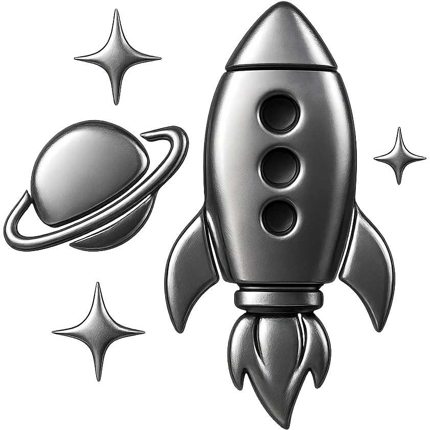 icon representing science fiction genre emoji