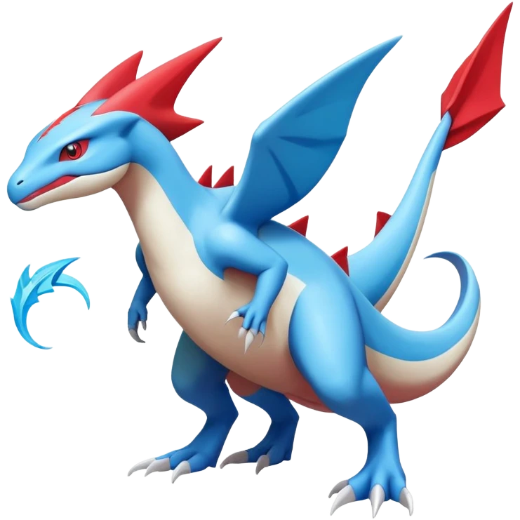 Latias-Salamence-Koraidon-Fakémon-hybrid-creature (full body)  emoji