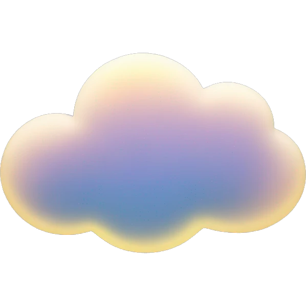 glow cloud emoji