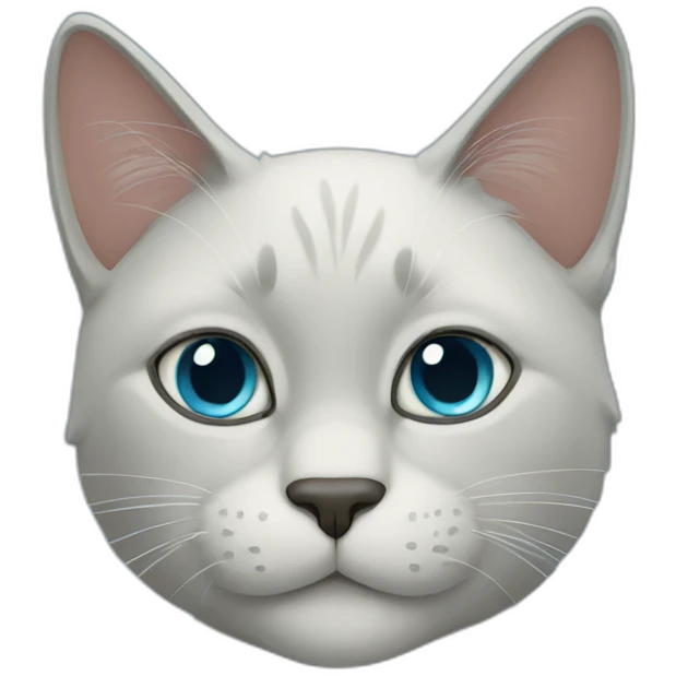 blue cat emoji