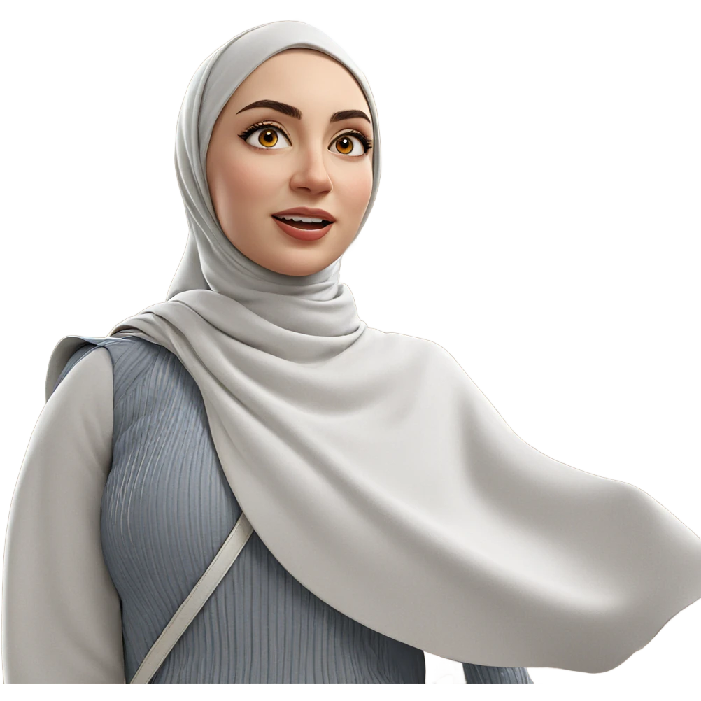 realistic portrait of girl emoji