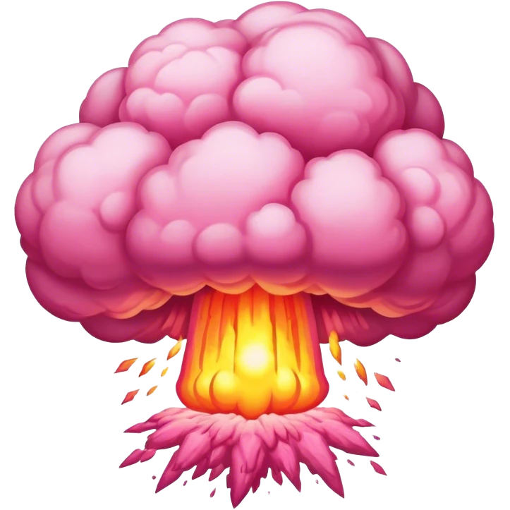 pink nuke emoji