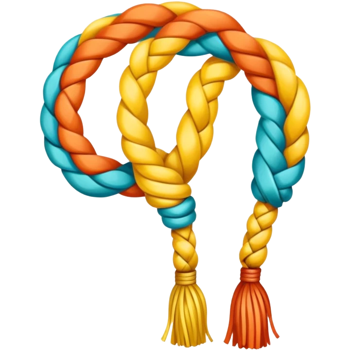 A rope toy for dogs  emoji