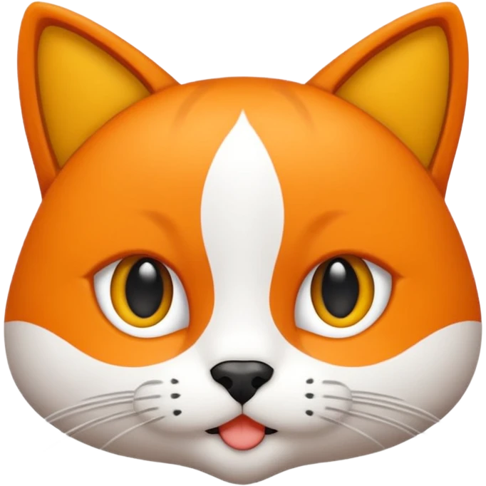 Elinde bicak olan caliko cinsi bir kedi tasma vs hiç bir sey olmasın üstünde bıçağı elinde tutsun gözleride bal rengi emoji