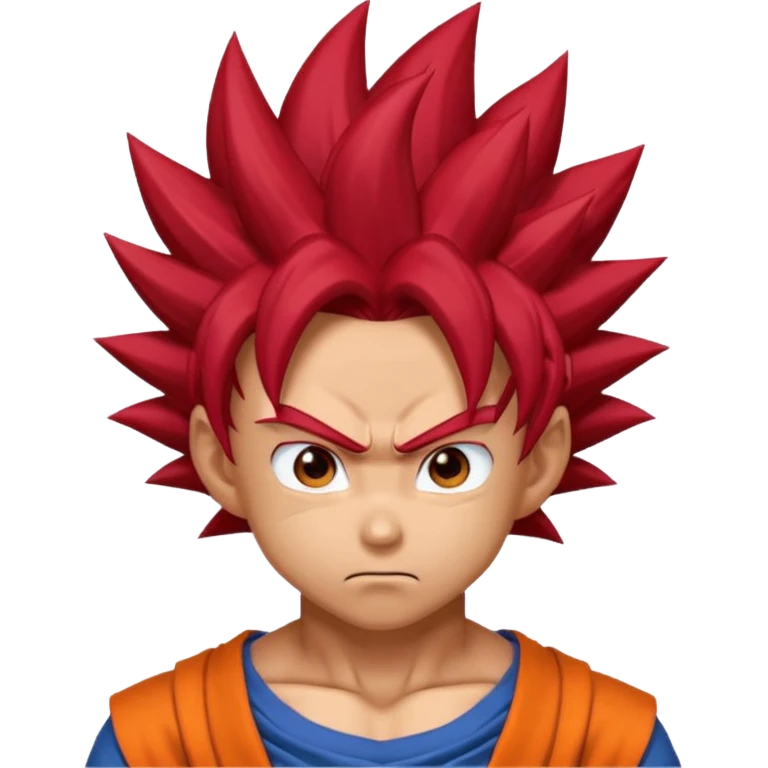 goku ssj god emoji