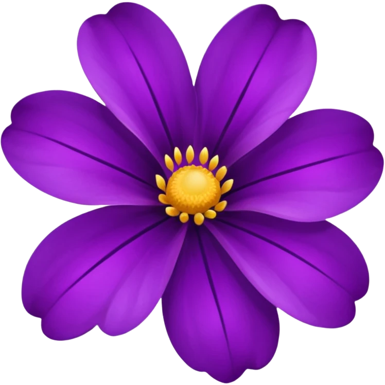 purple flower emoji