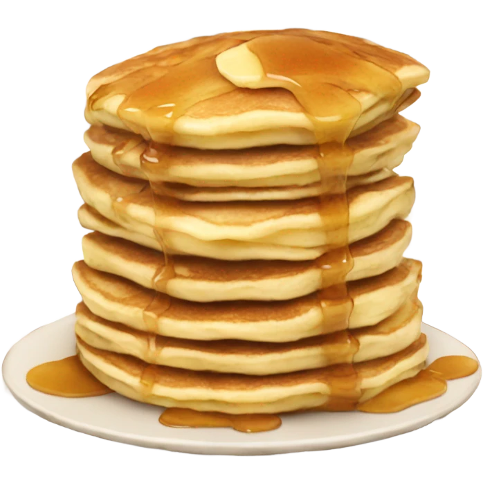 Apple pancakes emoji