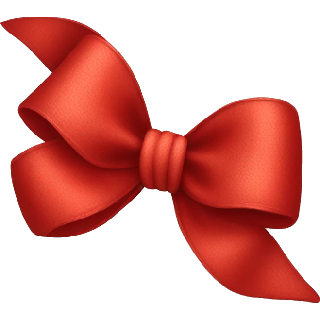 red bow emoji