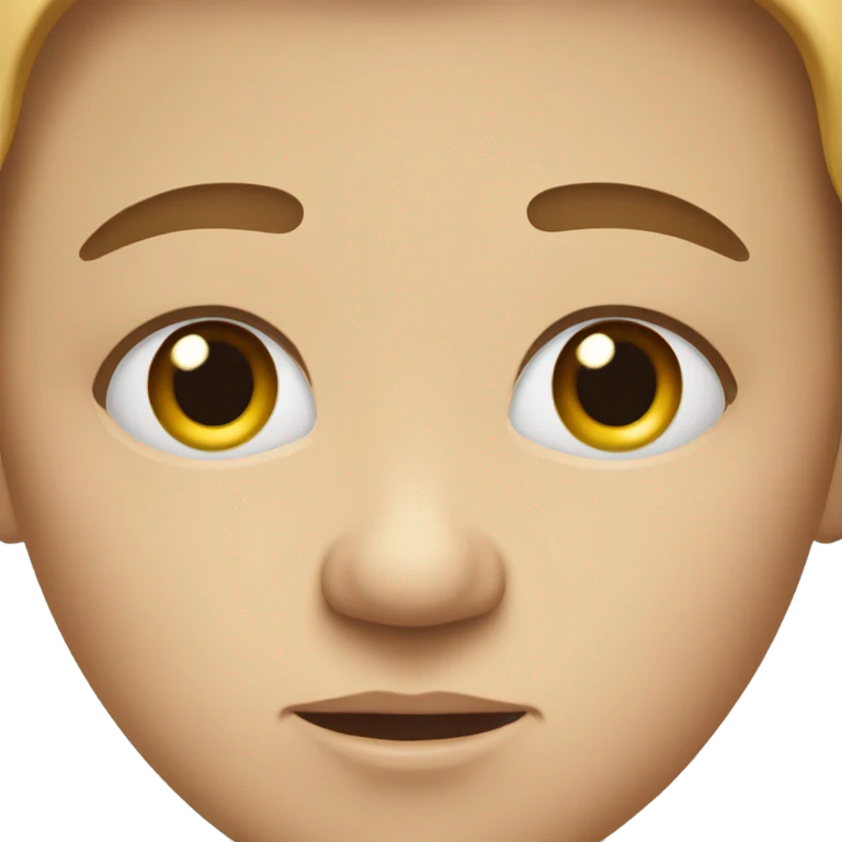 eyebrow raise emoji