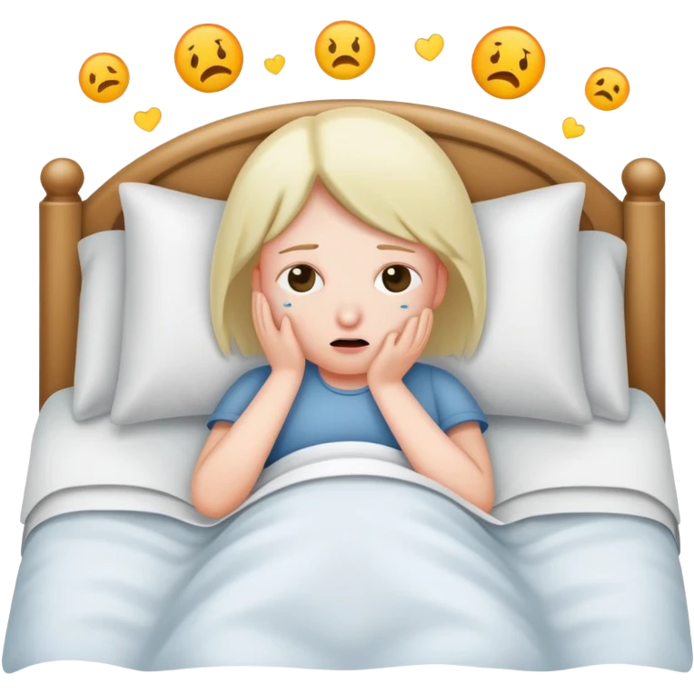 I feel bad, I'm sick emoji