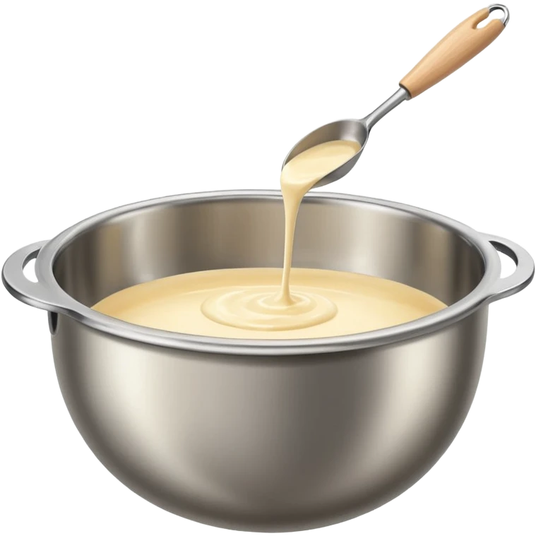 mixing bowl and baking preparation emoji