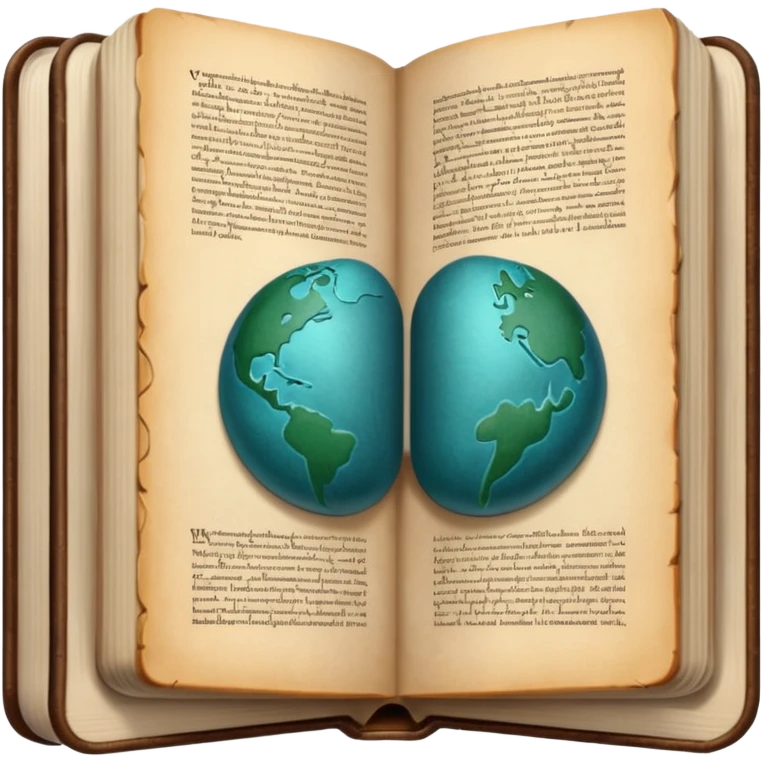 make the book very large and very thick, like an old medical encyclopedia with dense pages. emoji