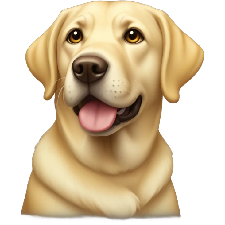 yellow lab emoji
