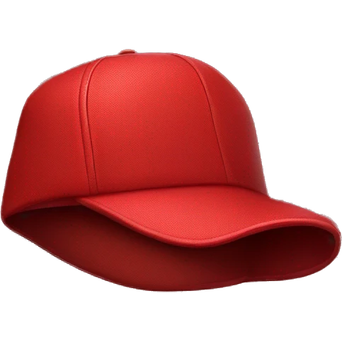 Red MAGA hat emoji