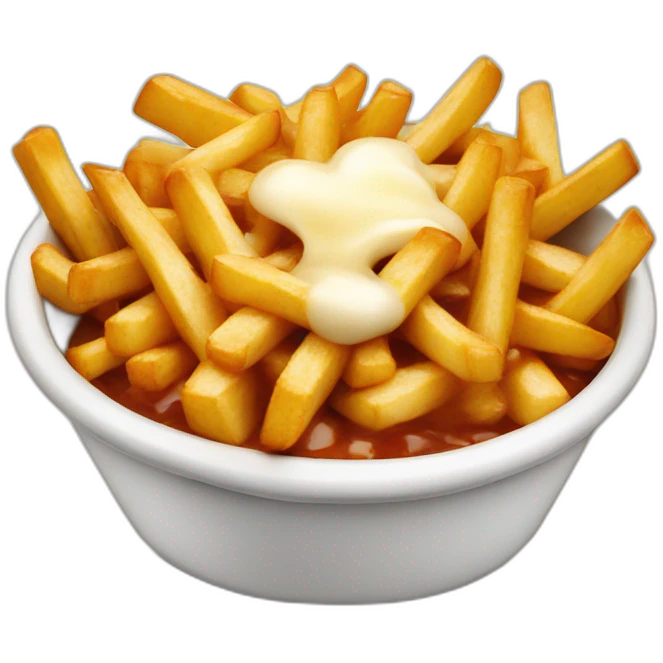 Poutine emoji