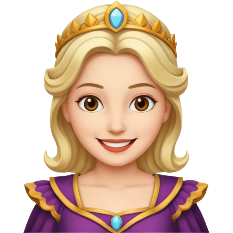 female actor in costume emoji
