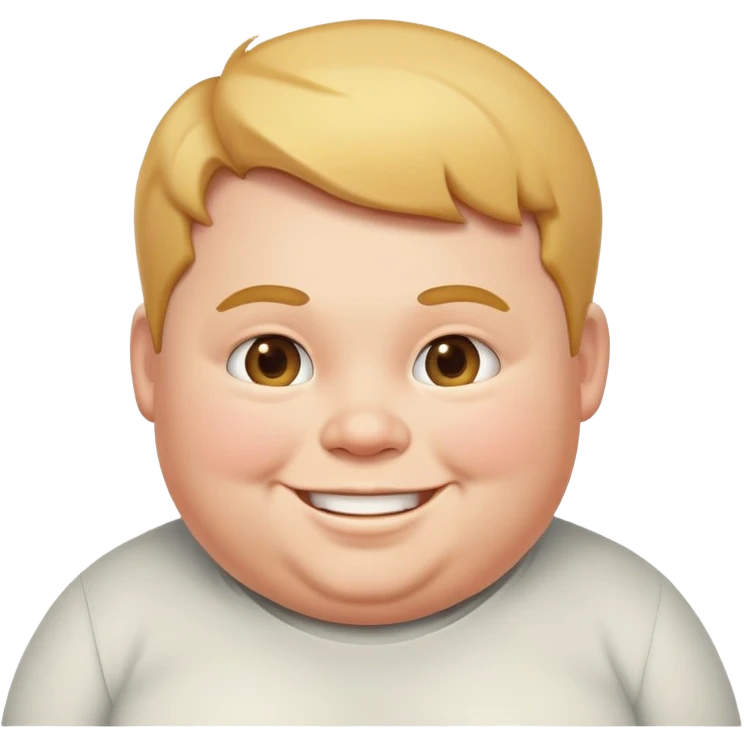 Fat boy emoji