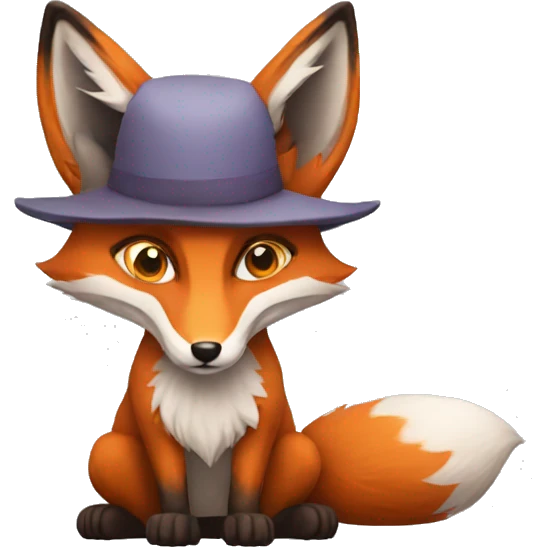 Foxy psychédélique  emoji