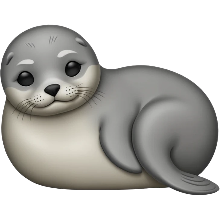 Sleepy seal emoji