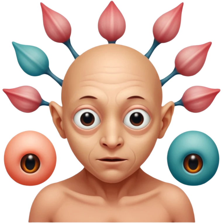 cinematic -  69 hieronymus bosch phantasmagorical mutated beings - human hybrids emoji