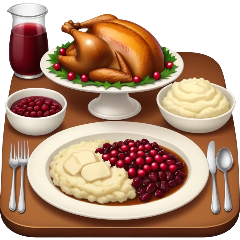 Thanksgiving Dinner  emoji