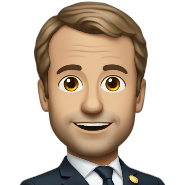 Emanuel Macron  emoji