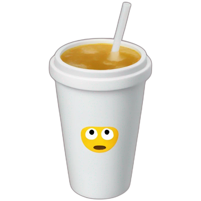 Bart Simson drink cup  emoji