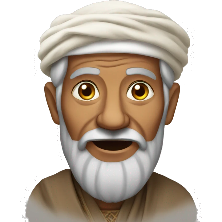Old morrocan man emoji