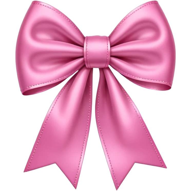 pink bow ribbon emoji