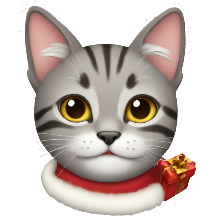 Cat Christmas  emoji