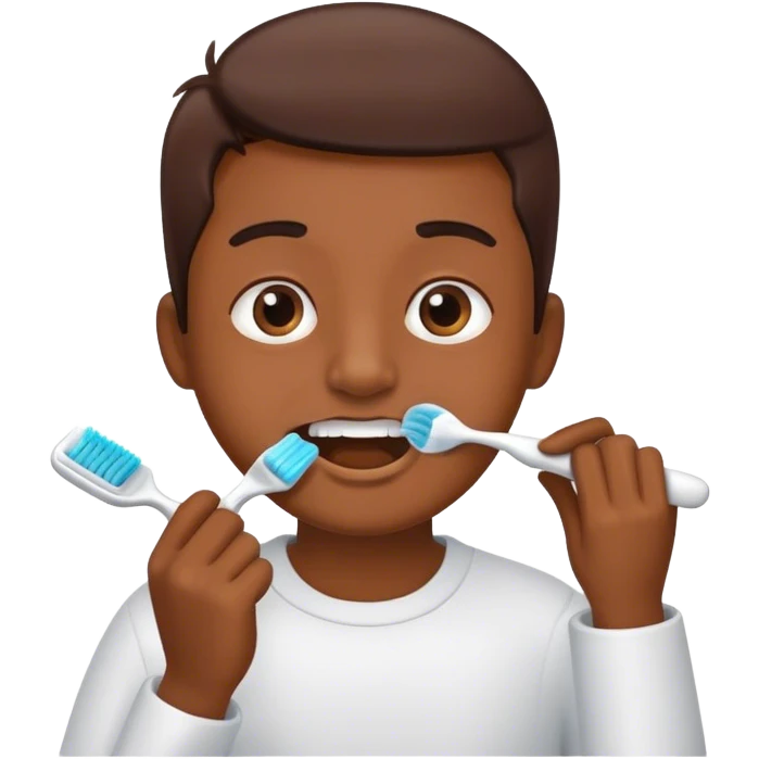 brush teeth emoji