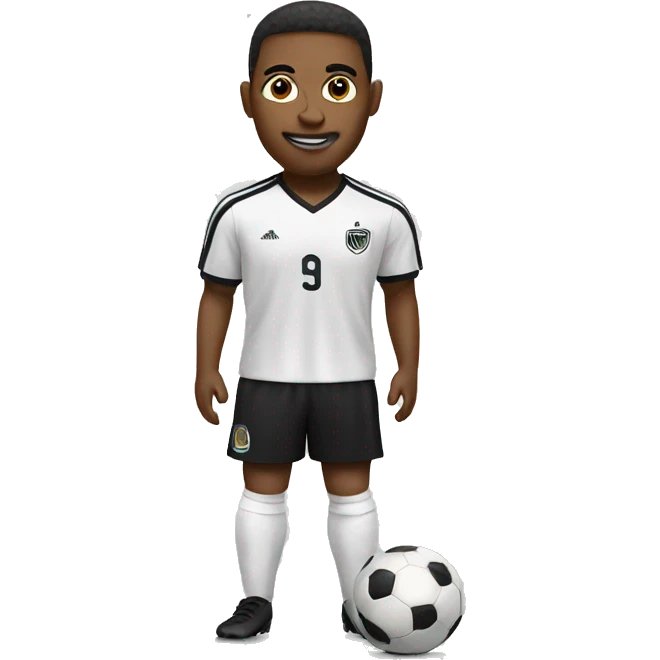 myself as soccer player emoji