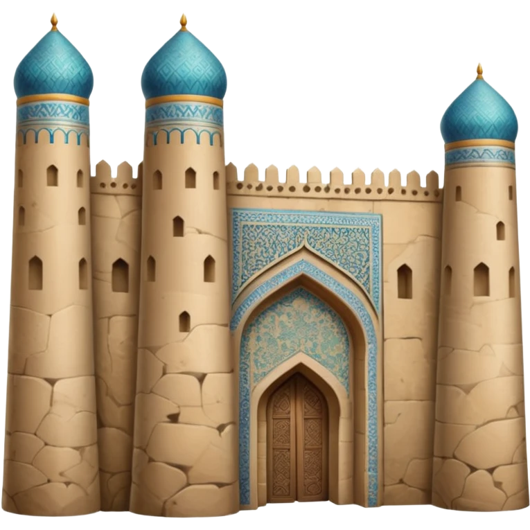 samarkand city walls, no frame emoji