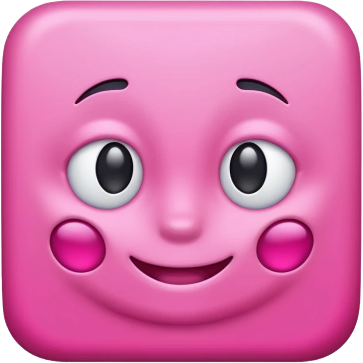 Pink emoji