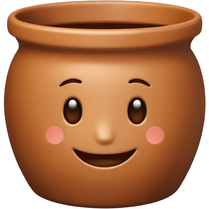 a simple emoji pot emoji