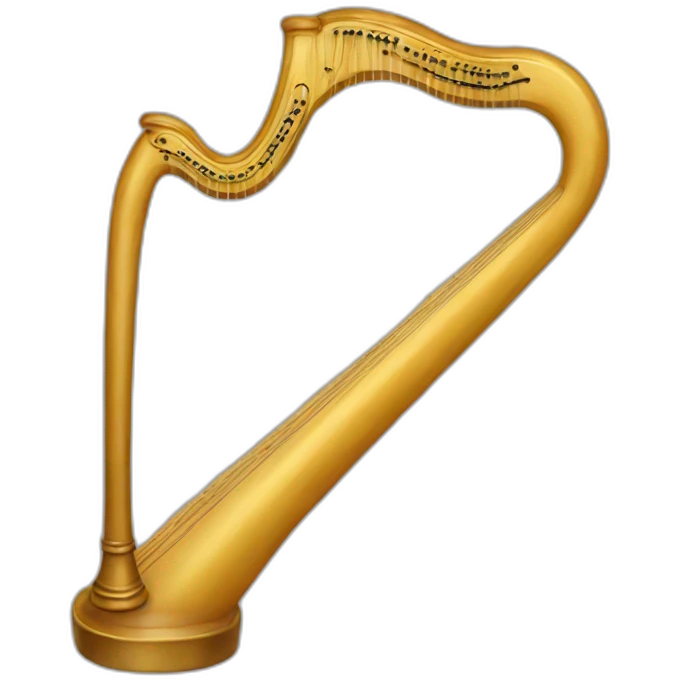Harp emoji