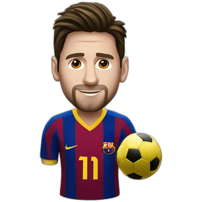 Messi ballon d’or emoji
