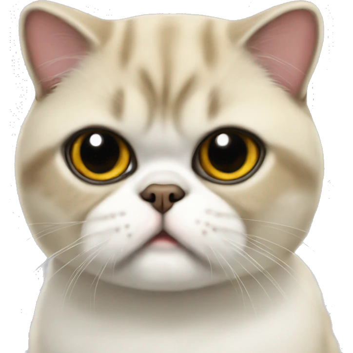 Exotic shorthair emoji