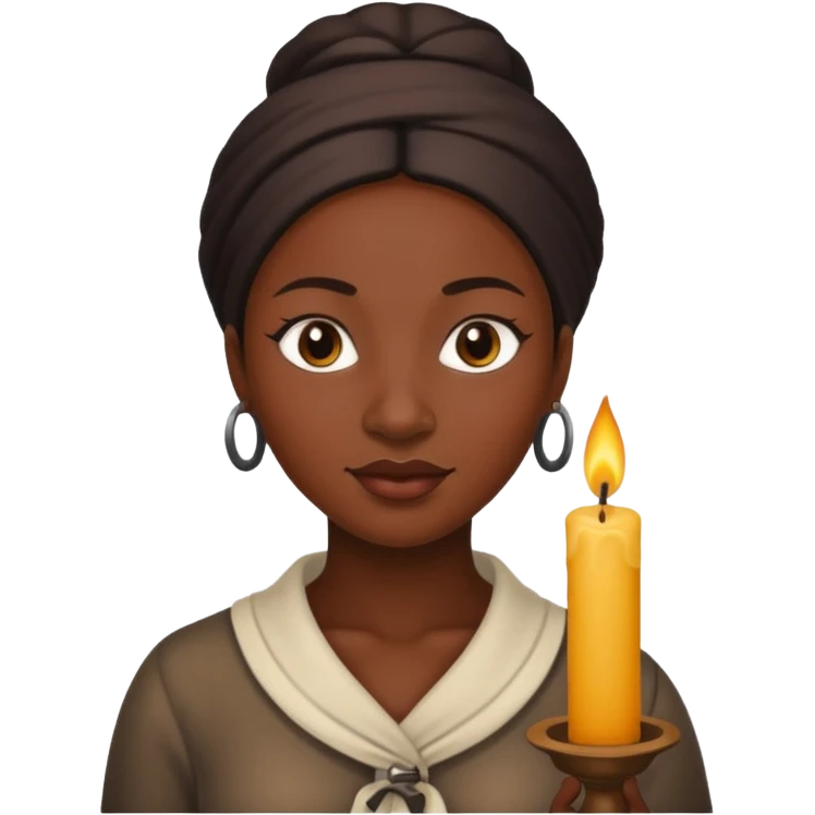 Candle Maker black woman emoji